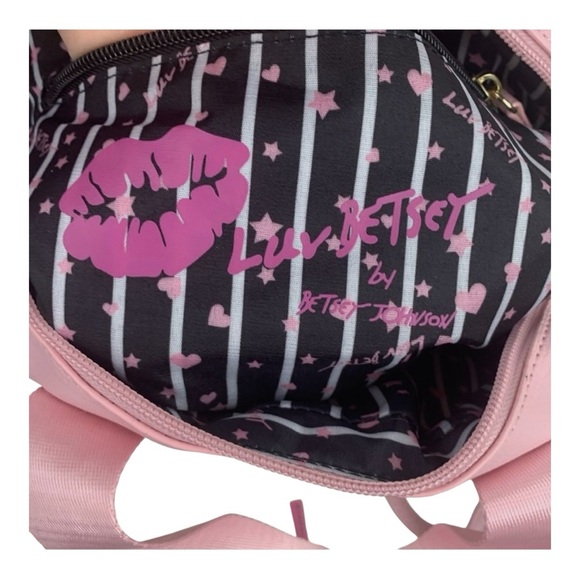 Quilted Backpack Pastel Zebra Backpack Set Matching Pouch main image 10